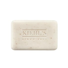 Kiehl's Ultimate Man Bodyscrub, Jabón Exfoliante en Barra Para Hombre, Energizante Para La Piel, Elimina las impurezas de la piel, Con Avena y Piedra Pómez, 200 gr