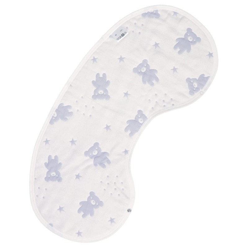 Baby Castle, Burp Cloth, Bib, Star Bear, Made in Japan,