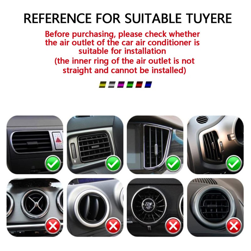 XCVCVB 03A2079 Pack of 40 Car Air Conditioning Trim Car