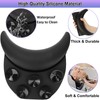 Shampoo Bowl Neck Rest for Sink, Silicone Neck Rest Cushion