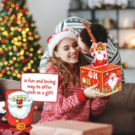 Meiidoshine 2 Pack Christmas Money Box for Kids Adults