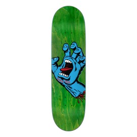 Santa Cruz Skateboard Screaming Hand 8.8" with Independent Mids Silver 159 Trucks, Triclops 56mm Wheels, ABEC 5 Bearings, Risers, Hardware, Griptape