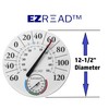 Headwind Consumer Products 840-1212 EZREAD Dial Thermometer/Hygrometer, White