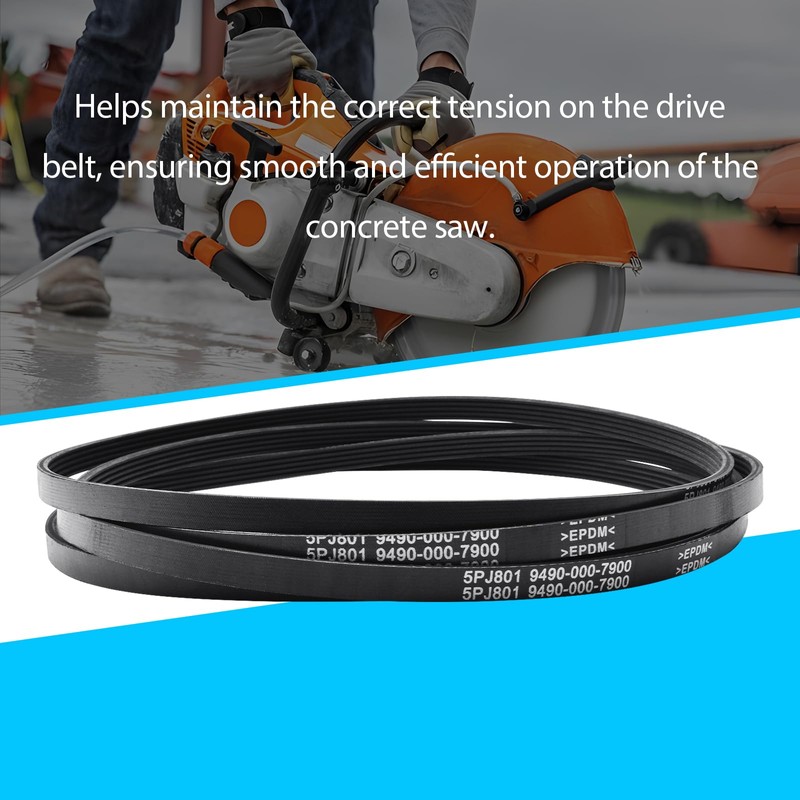 4 Pcs Concrete Saw Belt Compatible with Stihl TS420 TS500i