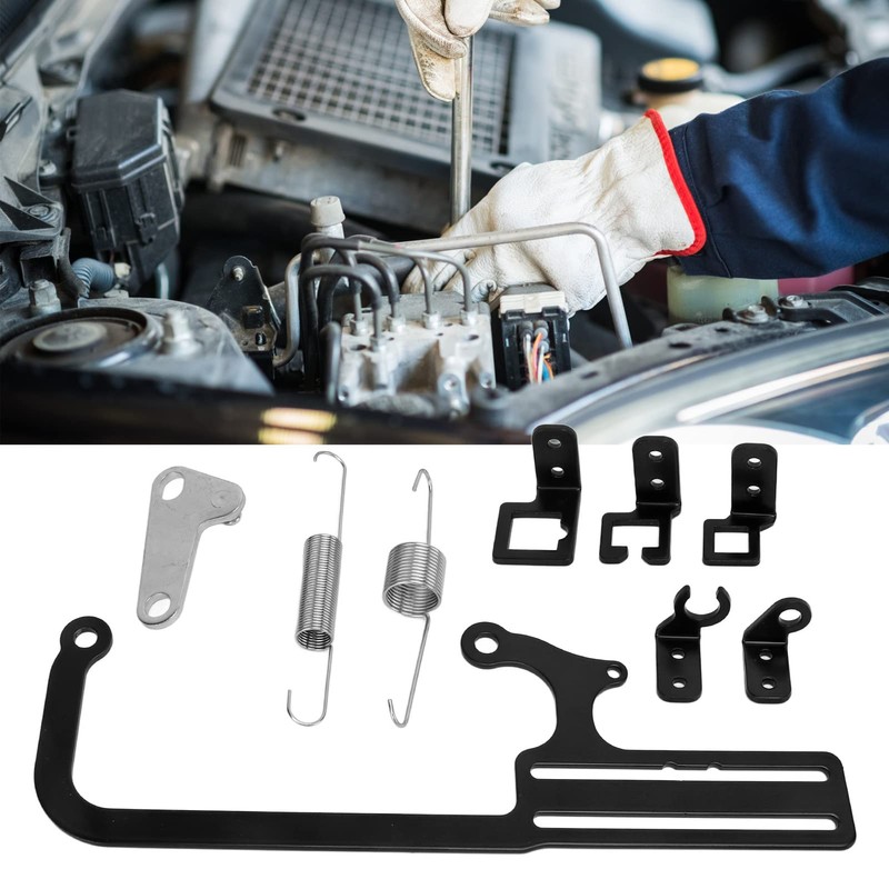 Throttle Cable Assembly Kit, Carburetor Throttle Cable Bracket 304147 Gearbox