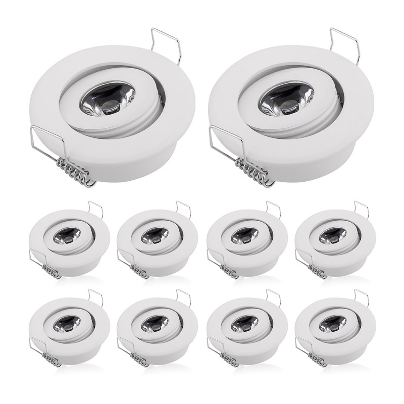 JOYINLED (Pack of 10 3W Mini LED Down Lights Small