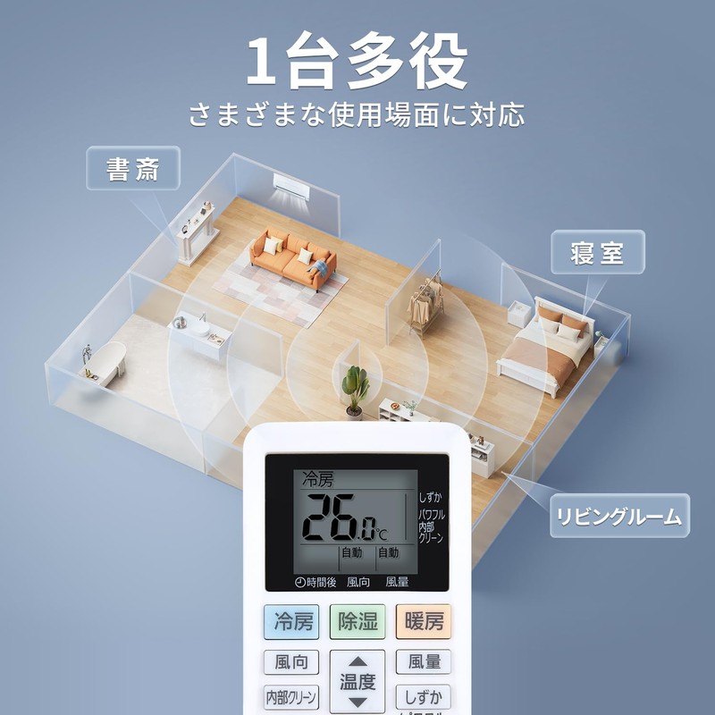 Air Conditioner Remote Control ACXA75C02280 for Panasonic (パナソニック) Air Conditioner