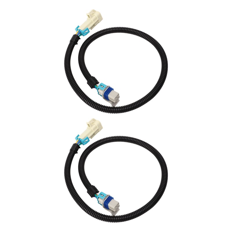 2Pcs 24in O2 Sensor Header Extension Wire Harness Replacement for