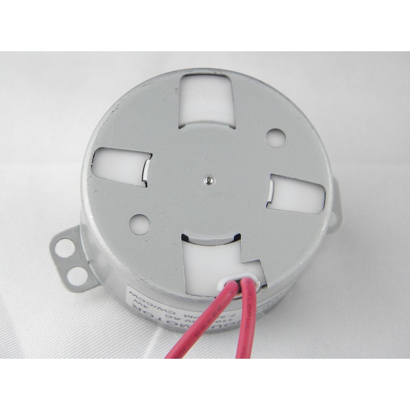 TYD-50 Small Synchronous Gear Motor 110V AC 7.5-9RPM CW/CCW Turntable
