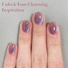 BORN PRETTY Hyacinth Cat Eye Magnetic Gel Nail Polish Purple