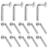 VILLCASE 100pcs Pallet Rack Safety Bolt, Universal Pallet Rack Drop