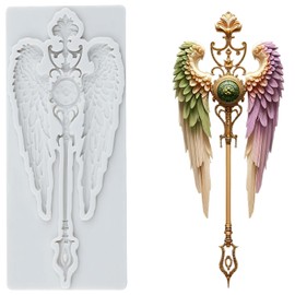 Angels Wings Scepter Polymer Clay Molds Angels Wings Silicone Mold