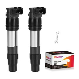 FIREMOTOO 2 Pcs Ignition Coil Pack Compatible with Z650 ER650 ZR900 Z900 ZR1000 Z1000 ZR800 Z800 Versys KLE300 KLE650 KLZ1000 Ninja EX300 EX650 ABS ZX1000 Vulcan EN650 21171-0033 129700-5430