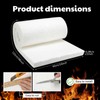 Fanfanwin Ceramic Fiber Insulation 2" Thick x 16" x 48",