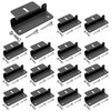 Anbte 16PCS Solar Panel Mounting Z Brackets, Aluminum Solar Panel