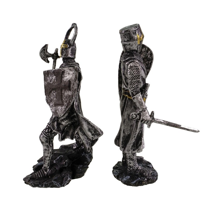 Kremers Schatzkiste Set of 2 Knights Templar in Armour 17