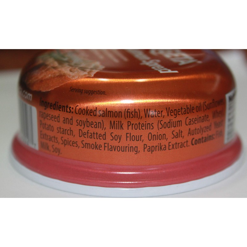 Argeta Pate Spread Salmon 5 PACK x 3,35oz Product of