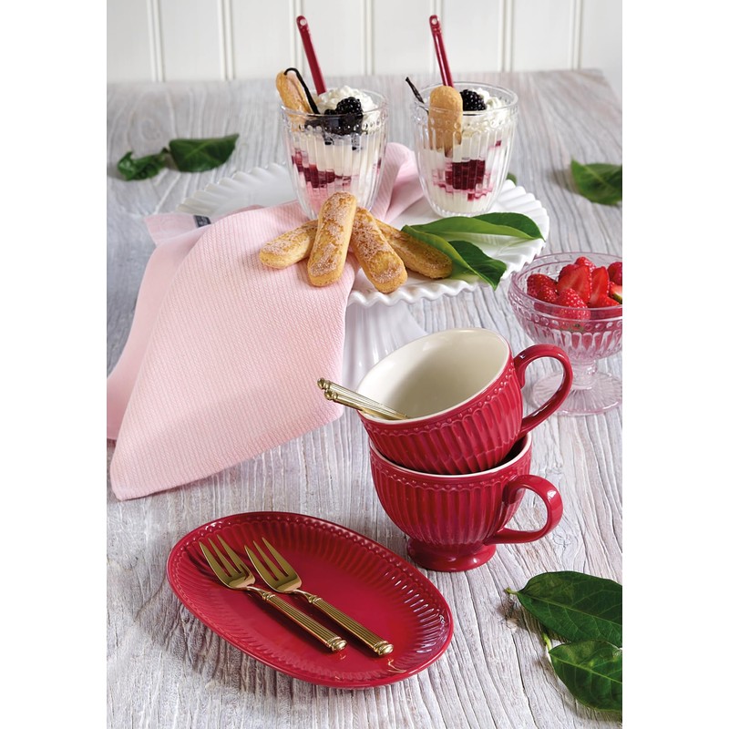 Green Gate Alice Red Egg Cup