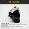 Dasbecan Left Driver Side Mirror Compatible with Honda CRV 2017-2022