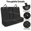 Waterproof Dog Car Seat Cover for Back Seat Protection –