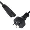 5m Mains Power Lead Cord Cable AU 2-Pin to Figure