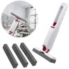Portable Mini Mop, Self-Squeeze Sponge Mop, Wet and Dry Use,