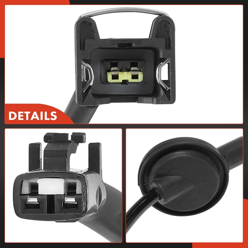 A-Premium 2PC Set Wire Harness for Rear ABS Wheel Speed
