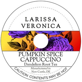Pumpkin Spice Cappuccino Dandelion Root Tea (Single Serve K-Cup Pods) (12 pods, ZIN: 578147)