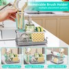 HapiRm Sink Caddy Sponge Holder - Kitchen Sink Organizer with