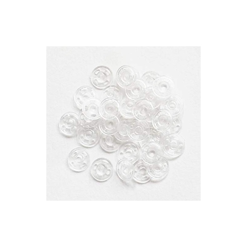 MYmama 20 Pairs Plastic Button Snap Button Sewing Plus Snap