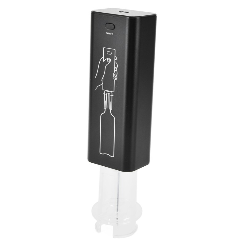 Electric Wine Opener Aluminum Alloy USB Charging Automatic Corkscrew Set