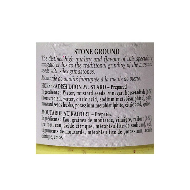 Edmond Fallot Horseradish Dijon Mustard (7.4 ounce)