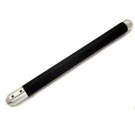 Simple Woodturning Tools Colored Lathe Tool Handle - Solid Aluminum with Foam Grip - accepts full size (1/2" tang) Carbide Turning Tools, USA Made (Silver)