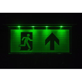 Emergency Light Emergency Lighting Exit Emergency Exit Escape Route Light Emergency Light Escape Route with Up Arrow