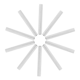 Anneome Replacement Anode Rods 10pcs Electrolyzer Aluminum Rods Water Hot Water Heater Applications