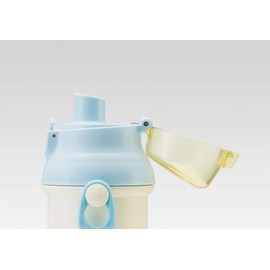 Skater PSB5SAN Children's Plastic Water Bottle, 16.2 fl oz (480 ml), Sumikko Gurashi Obenkyo