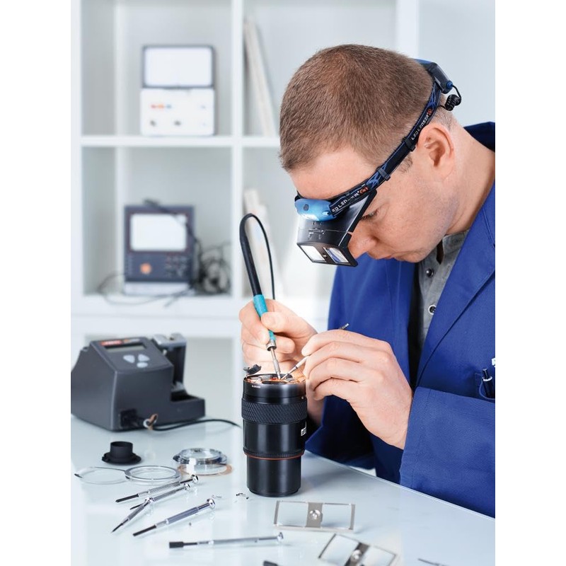 Schweizer Headband Magnifier Tech-Line BINO LED without Optics