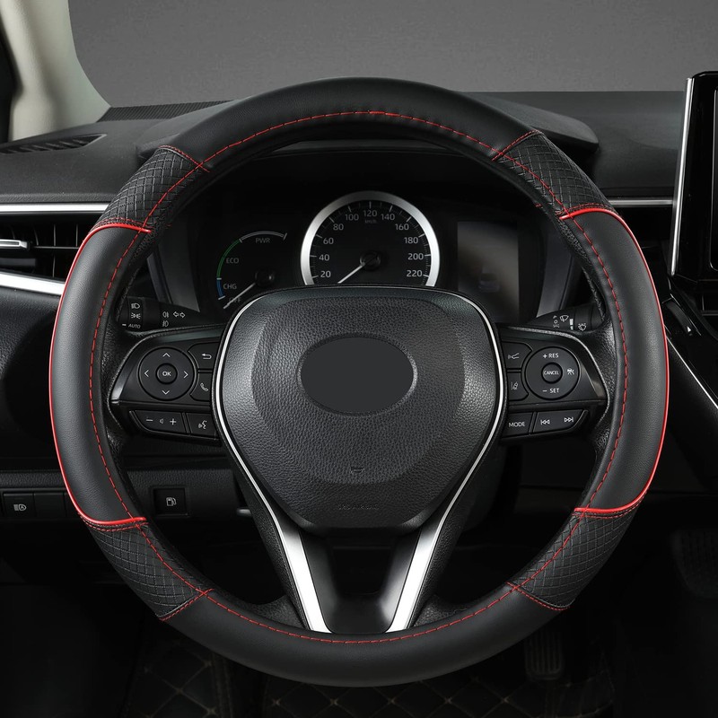 GIANT PANDA Steering Wheel Cover for Toyota, Auto Car Steering