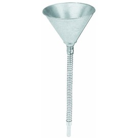 Lumax LX-1704 Silver Galvanized Funnel with 12 Flexible Pipe by Lumax
