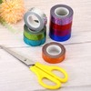 PATIKIL Glitter Sparkle Tape 15mm x 5m, 2 Pack Holographic