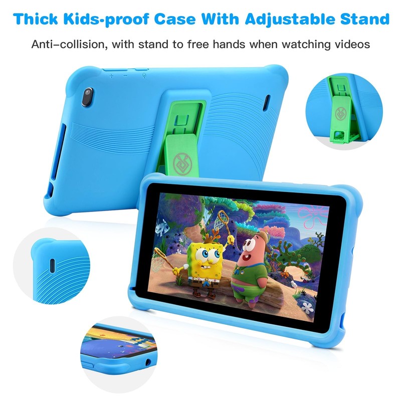 qunyiCO 7 inch Kids Tablet, Tablet for Kids with 32GB,