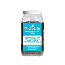 Mycorrhizal Plus Organic Biological Inoculant Granular Plants Probiotics Improves All Soils by MicroLife (9 LB)
