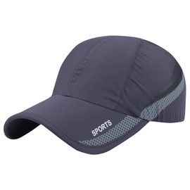 AIEOE Breathable Snapback Cap Quick-Drying Cap Thin and Soft Sports Caps Outdoor Sun Cap for Hiking, Mountaineering, Jogging, Cycling etc