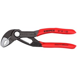 KNIPEX Tools Cobra Water Pump Pliers, 5 inch, red
