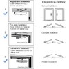 MARIE Automatic Door Closer Commercial Grade 2 Spring Heavy Duty