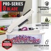 Mueller Pro-Series 10-in-1, 8 Blade Vegetable Chopper, Mandoline Slicer, Food