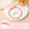 WEDDINEN Initial A Bracelets Dainty Heart Love Letter Bracelets for
