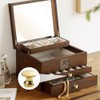 PMTFUMY 20PCS Gold Mini Drawer Pulls ，Small Jewelry Box Pulls