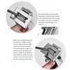 Number Stamp Zinc Alloy Shell Automatic Jump Number Self Inking