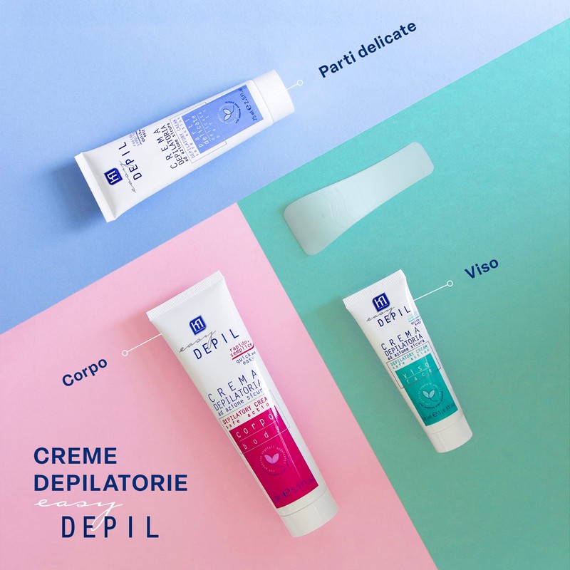 Easy Depil Kit Entschäumer Gesicht (Schnurrbart, Wangen, Kinn, Augenbrauen) 50